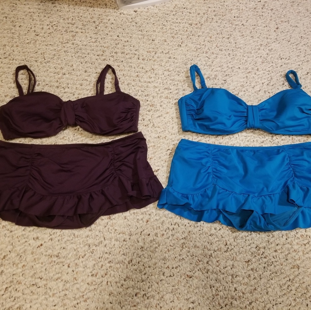 2 sets of bathing suits